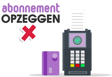 Abonnement opzeggen